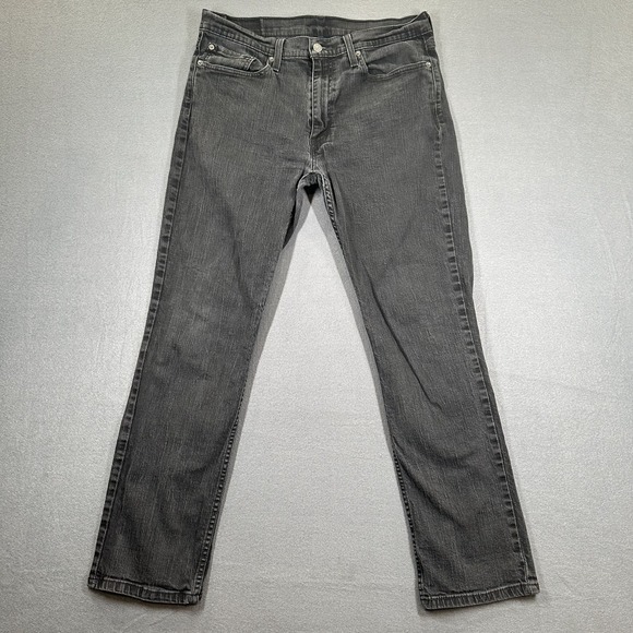 Levi's Other - Vintage Levi's 514 Jeans Mens 36x32 Gray Stretch Denim Mid Rise Straight Leg